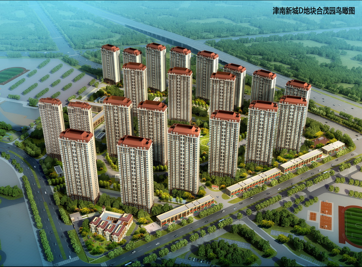 天津津南新城起步区城市设计ATKINS_城市设计_土木在线